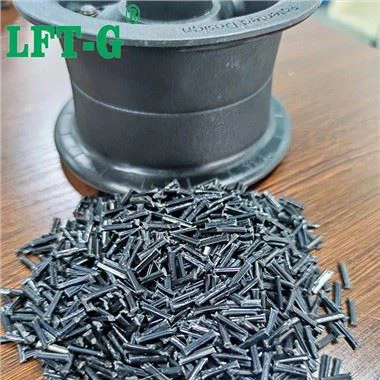 LFT Nylon PA6 Ntev Txuas Hlau Fais Los Ua Qhov Ncauj Qho Khoom Taw