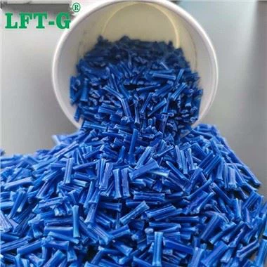 LFT PA6 Nylon 6 Fill iav Fiber 60% Composite Rau Lub Teeb Ntxuam Cua