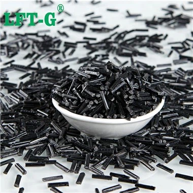 LFT Ntev Carbon Fiber Reinforced Nylon6 PA6 LCF Engineer Pellet Rau Lub Teeb Nyhav Auto Parts